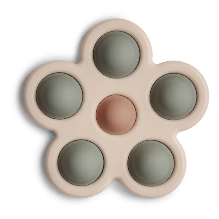 Jouet pop it en silicone | Vert- Image produit n°0