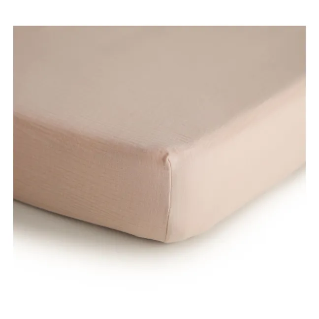 Cotton Fitted Sheet | Blush