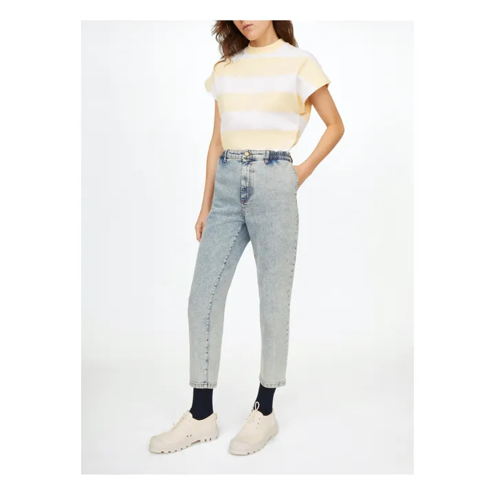 Jeans Bloom Bio-Baumwolle | Hellblau- Produktbild Nr. 2
