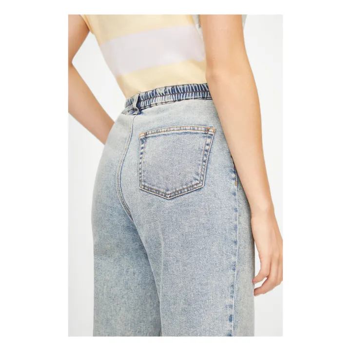 Jeans Bloom Bio-Baumwolle | Hellblau- Produktbild Nr. 3