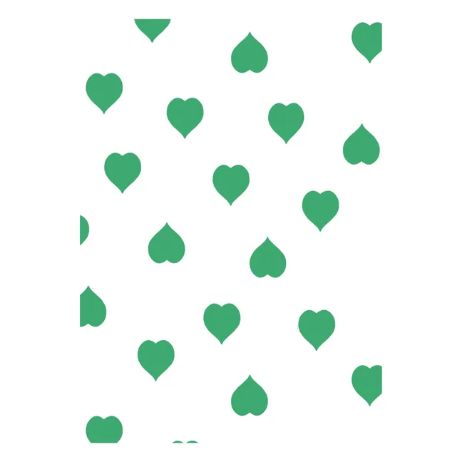 Carta da parati, modello: Green Heart | Verde