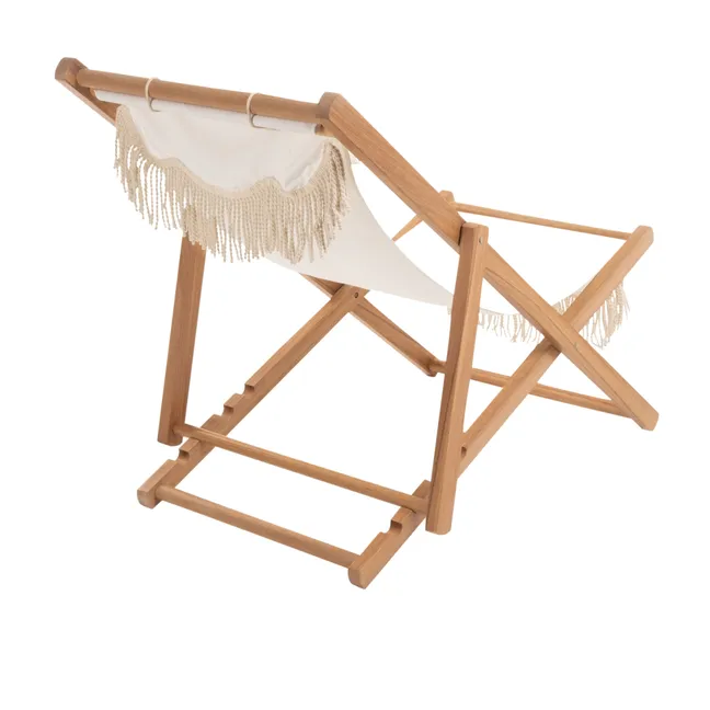 The Sling Premium Deckchair | White