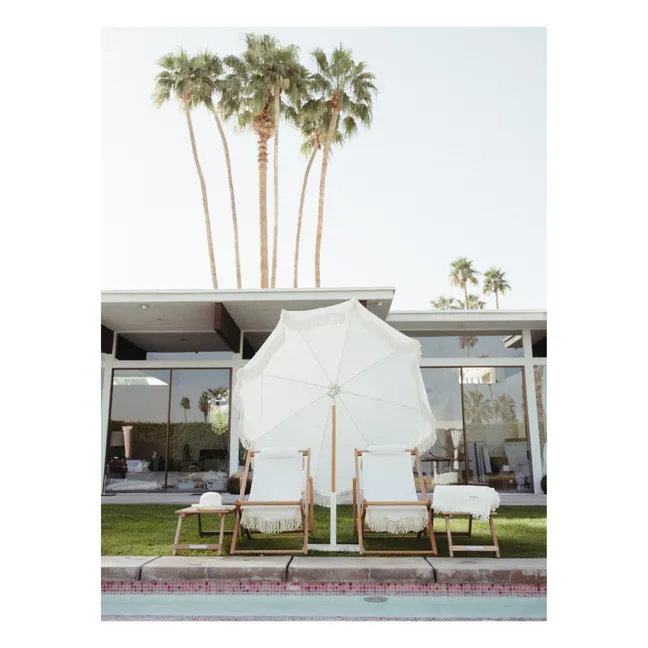 The Sling Premium Deckchair | White