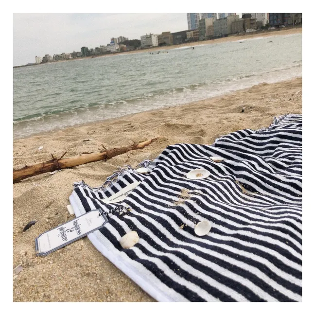 Serviette de plage | Bleu marine
