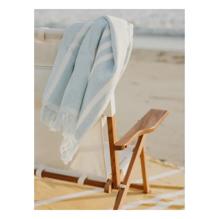 Asciugamano da spiaggia | Azzurro- Immagine del prodotto n°1