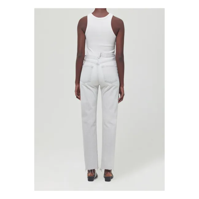 Criss Cross Straight Organic Cotton Jeans | Coin