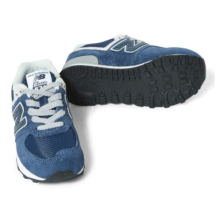 Baskets 574 Lacets | Bleu marine- Image produit n°2