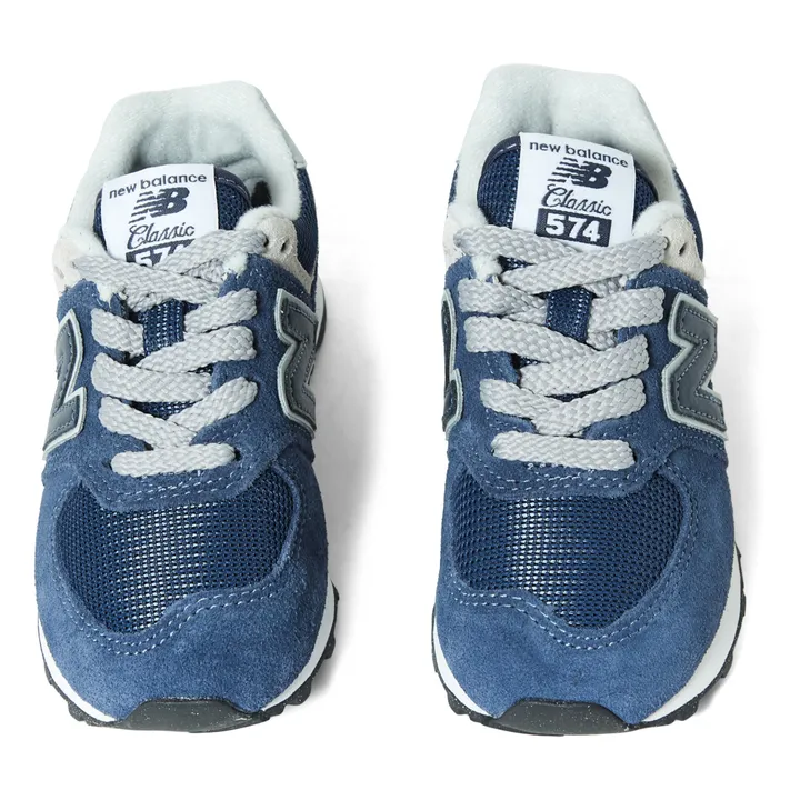 Baskets 574 Lacets | Bleu marine- Image produit n°3