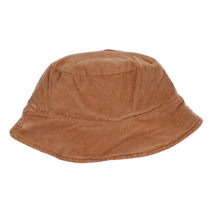 Romance Corduroy Hat | Camel- Product image n°0