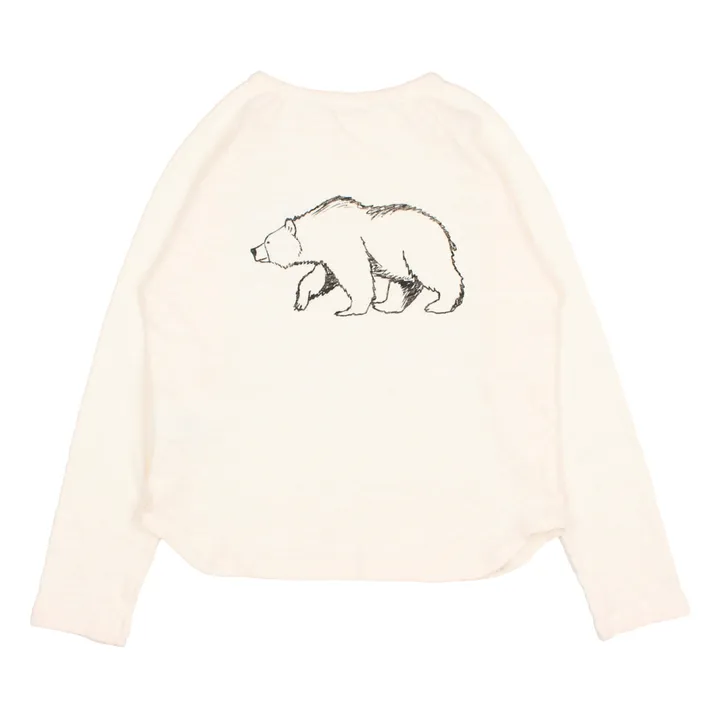 T-Shirt aus Bio-Baumwolle Bear | Seidenfarben- Produktbild Nr. 3