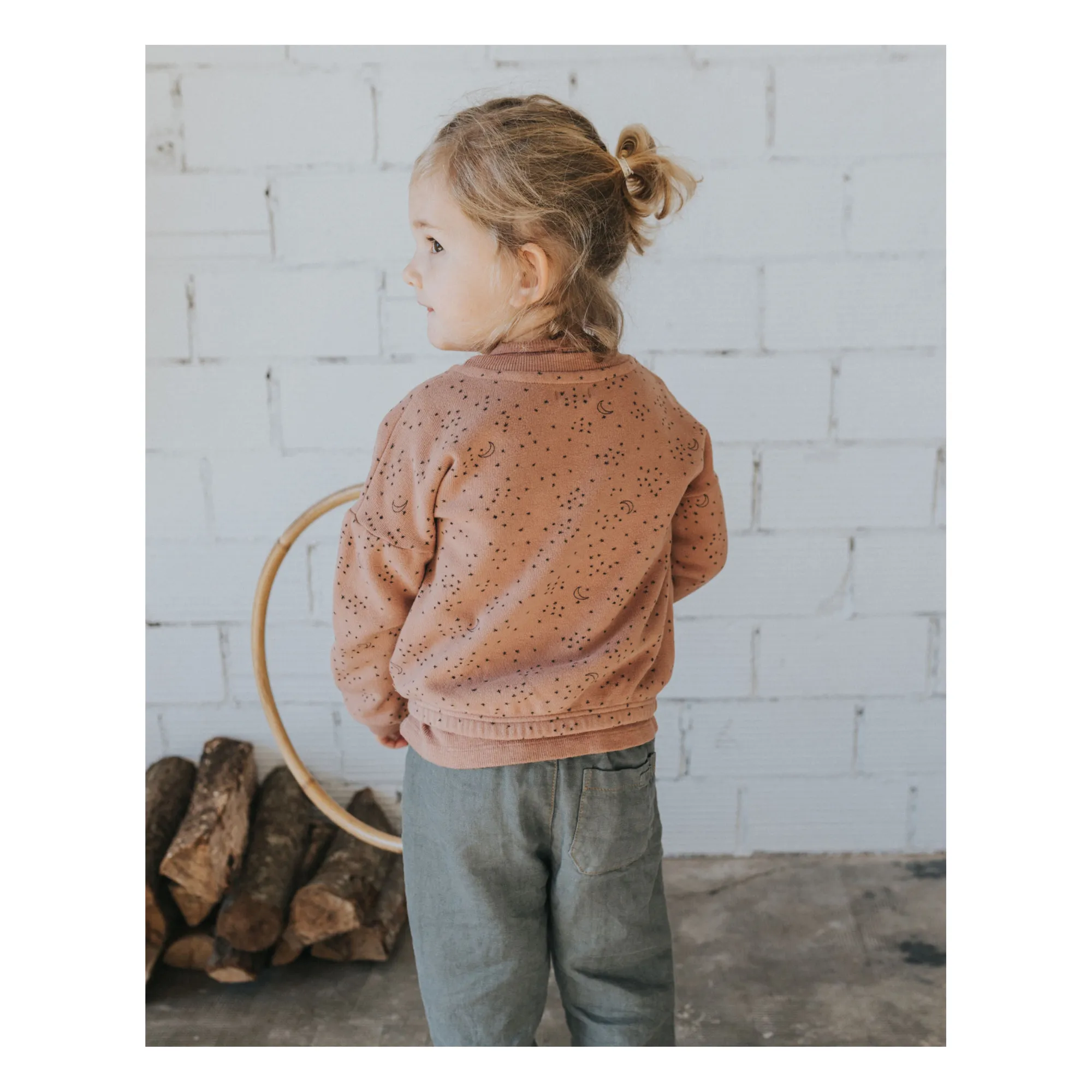 Winter Linen Trousers | Charcoal grey- Product image n°4