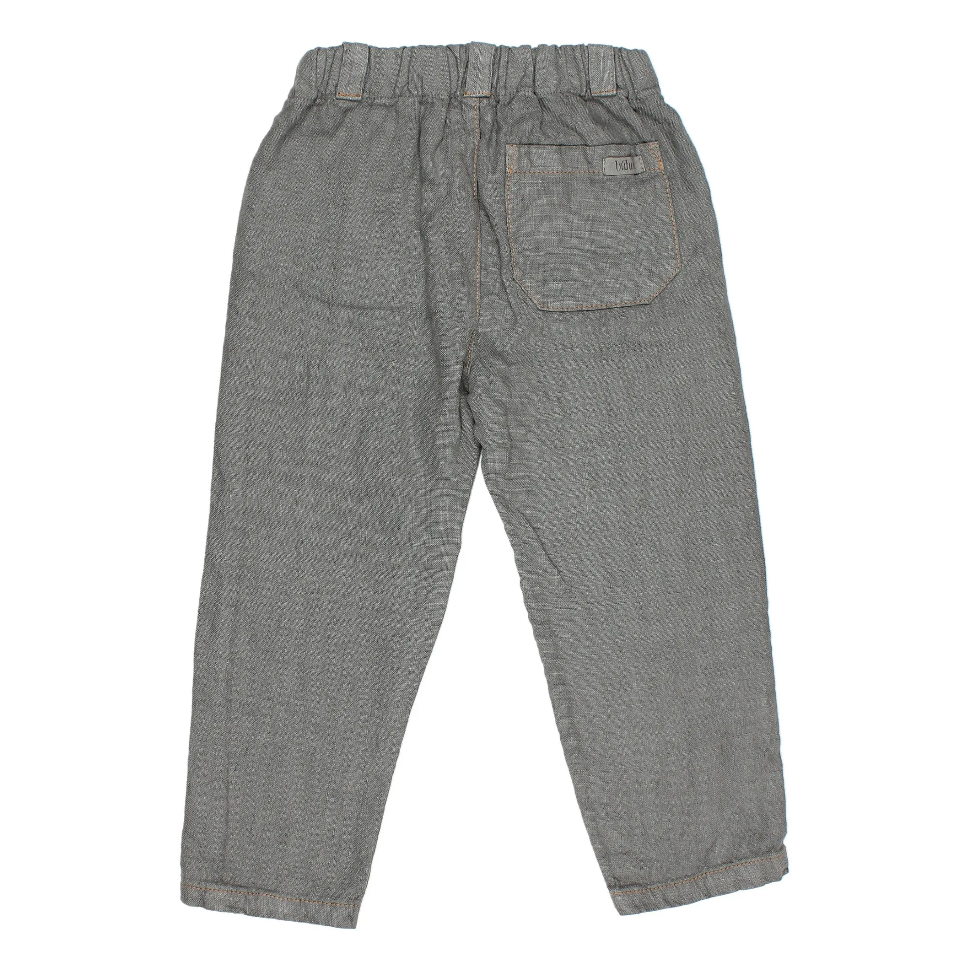 Winter Linen Trousers | Charcoal grey- Product image n°6