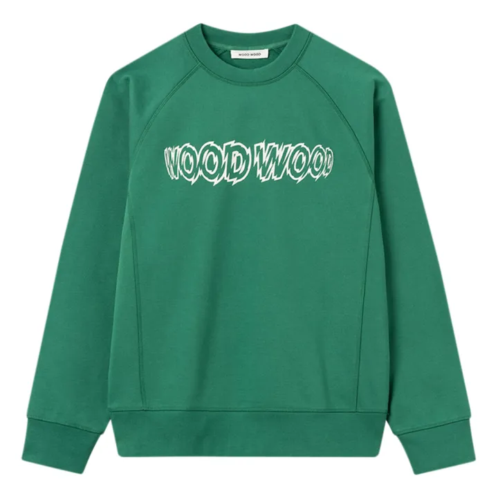 Hester Organic Cotton Sweatshirt | Dark green- Product image n°0