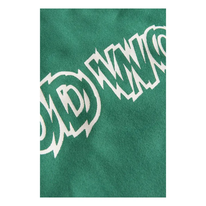 Hester Organic Cotton Sweatshirt | Dark green- Product image n°3