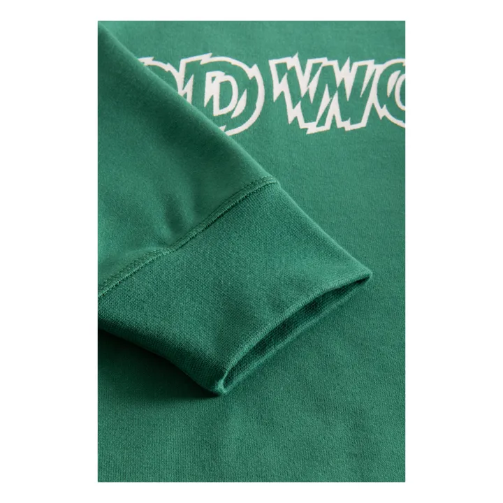 Hester Organic Cotton Sweatshirt | Dark green- Product image n°4