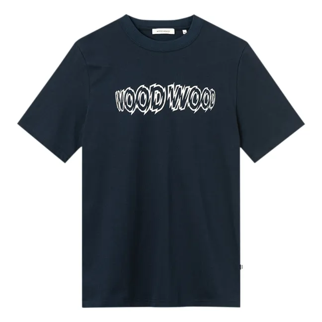 T-shirt Bobby Cotone organico | Blu marino