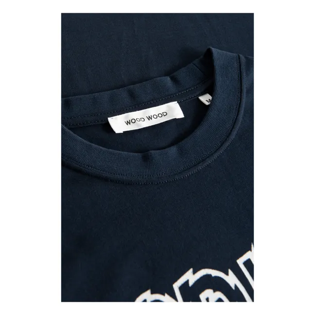 Bobby Organic Cotton T-shirt | Navy blue