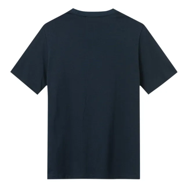 T-shirt Bobby Cotone organico | Blu marino