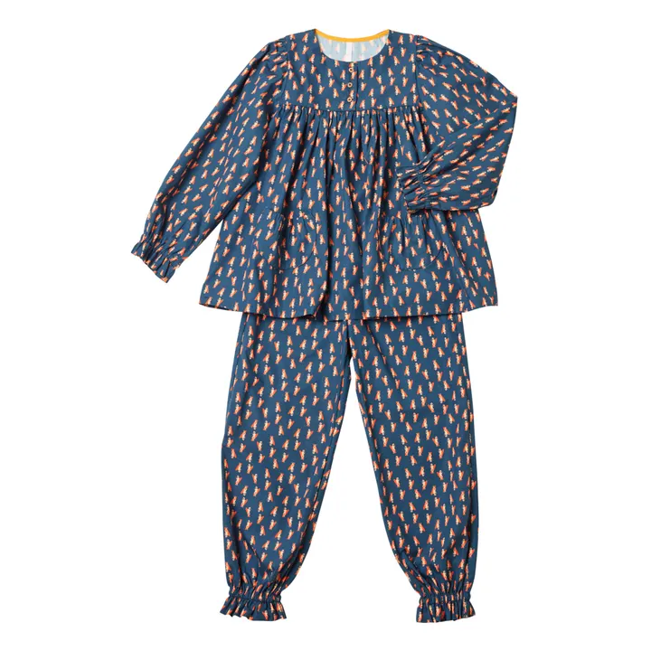 Conjunto de pijama Vice | Azul Marino- Imagen del producto n°0