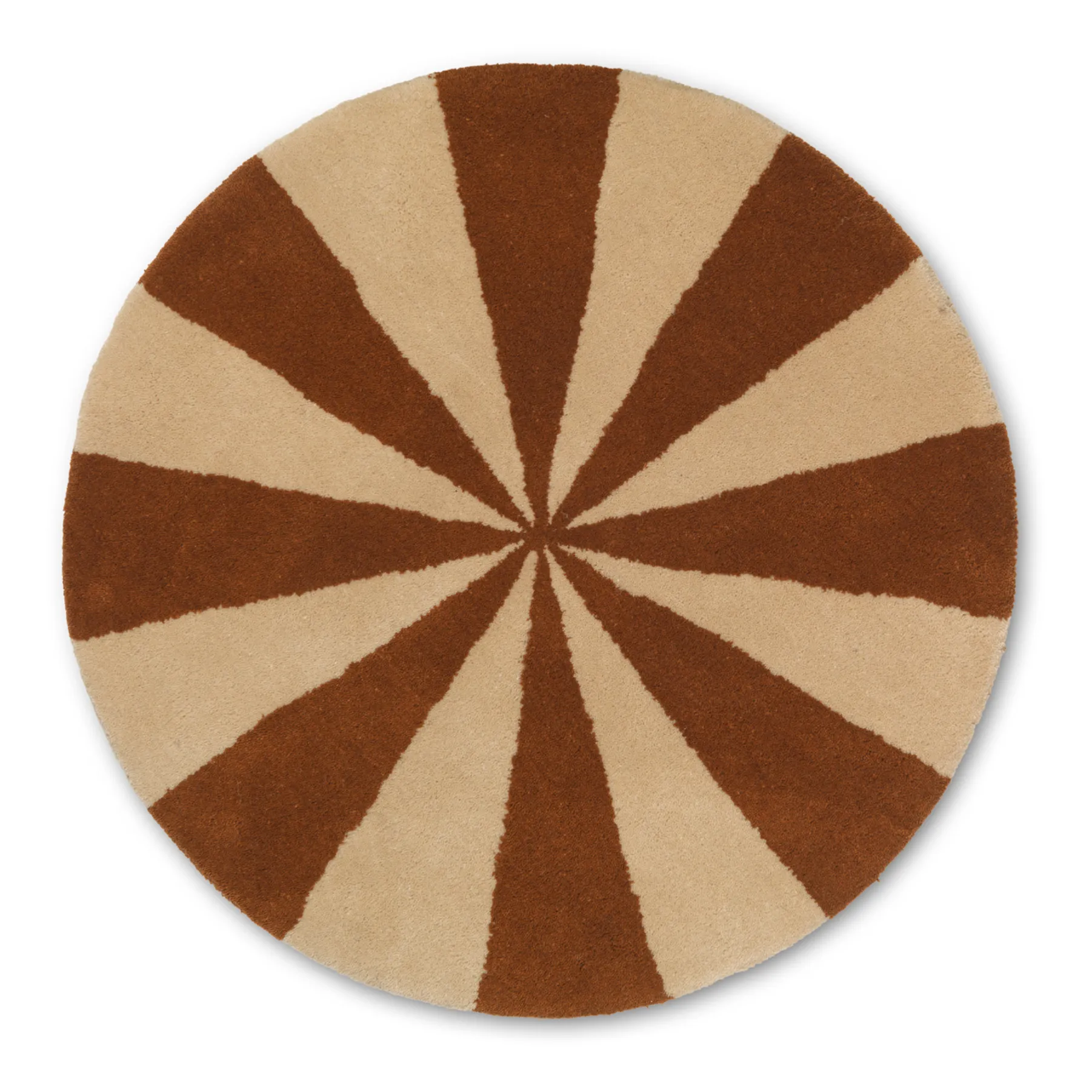 Ferm Living Kids Brown Arch Tufted Rug