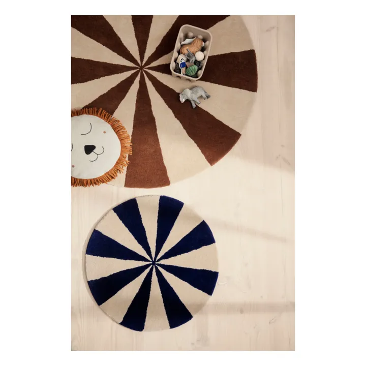 Arch Tufted Rug | Blue- Product image n°1
