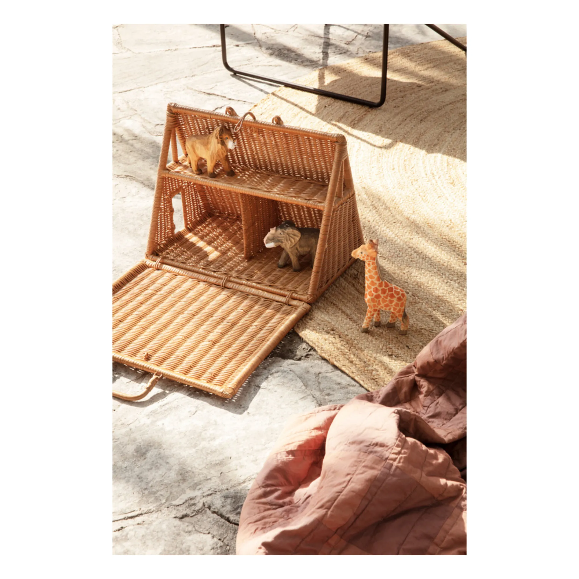 Ferm Living Kids - Maison en rotin tressé (Ferm Living Kids) - Image 2