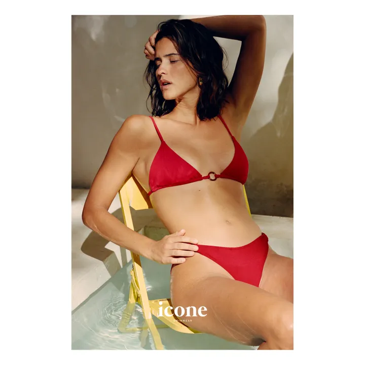 Cannolo Bikini Top | Red- Product image n°1