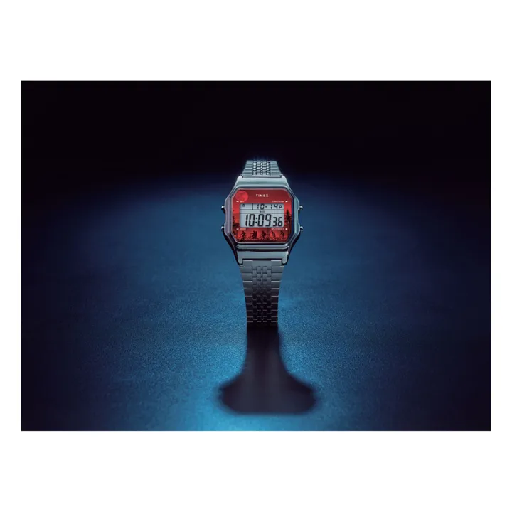 T80 Watch - Timex x Stranger Things Collaboration  | Silver grey- Product image n°1