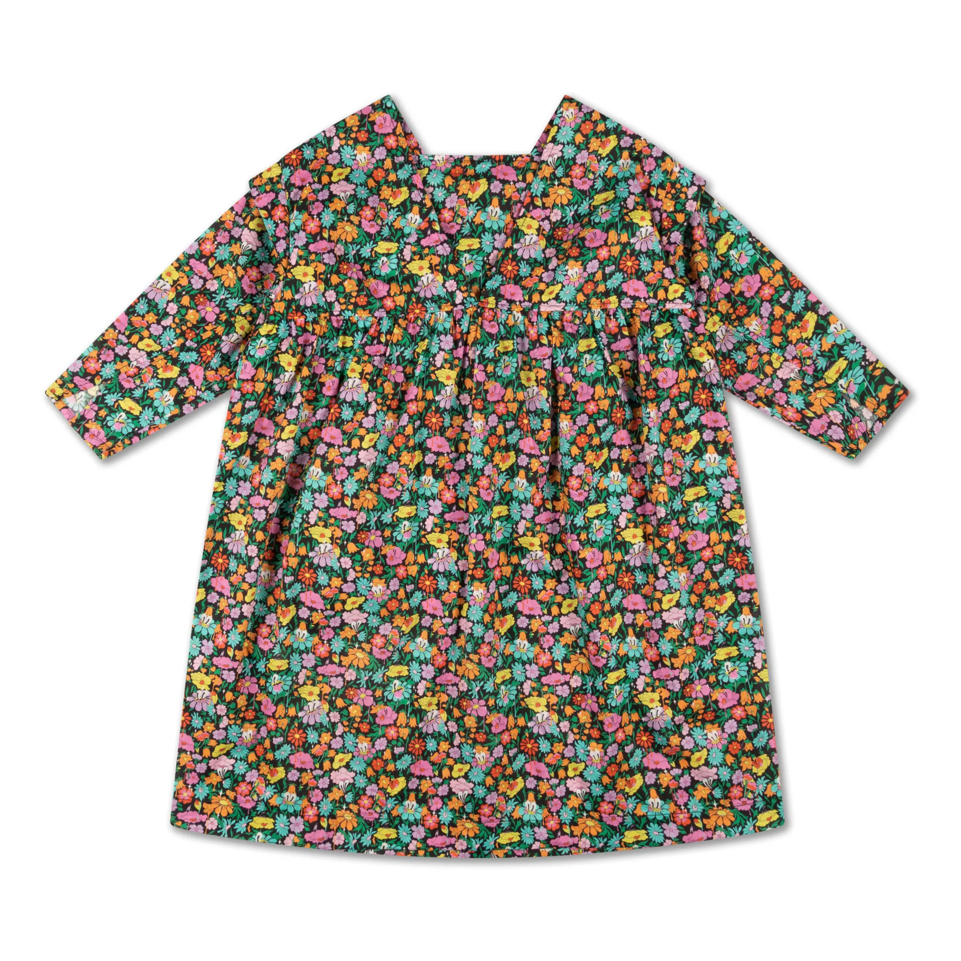 Repose Ams Dark Green Liberty Dress
