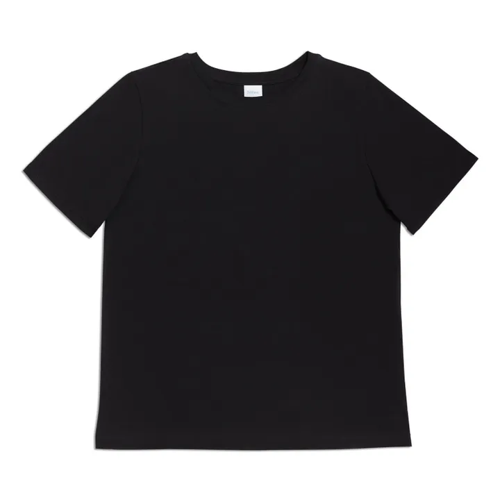 T-shirt Essential Coton Bio | Noir- Image produit n°0