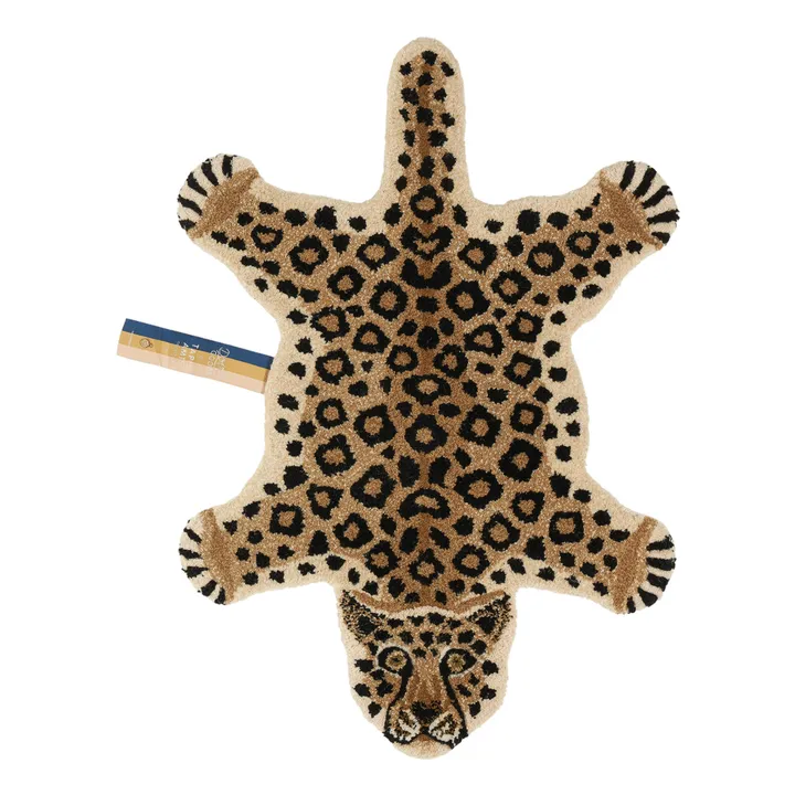 Tapis léopard en laine- Image produit n°0