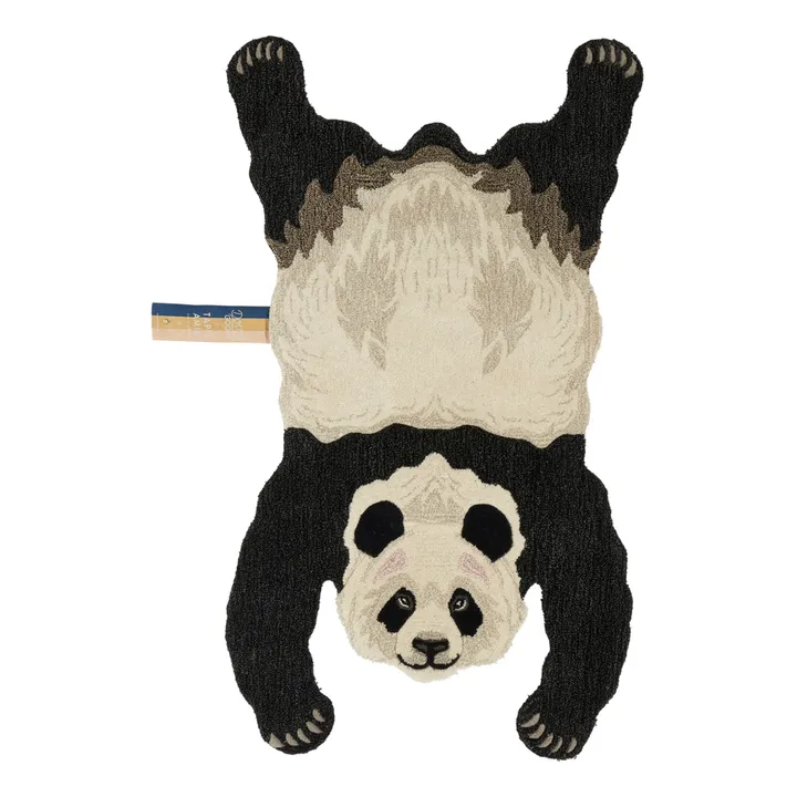 Panda Wool Rug | Ecru- Product image n°3