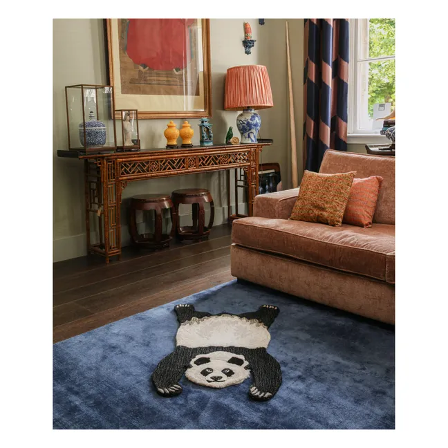 Alfombre Panda de lana | Crudo