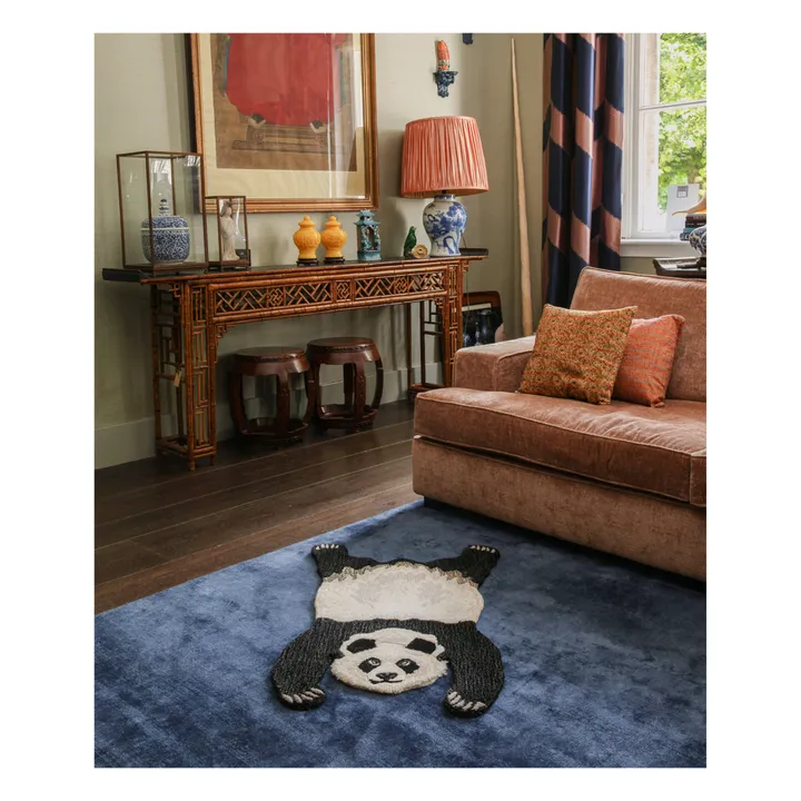 Teppich Panda aus Wolle | Seidenfarben- Produktbild Nr. 2