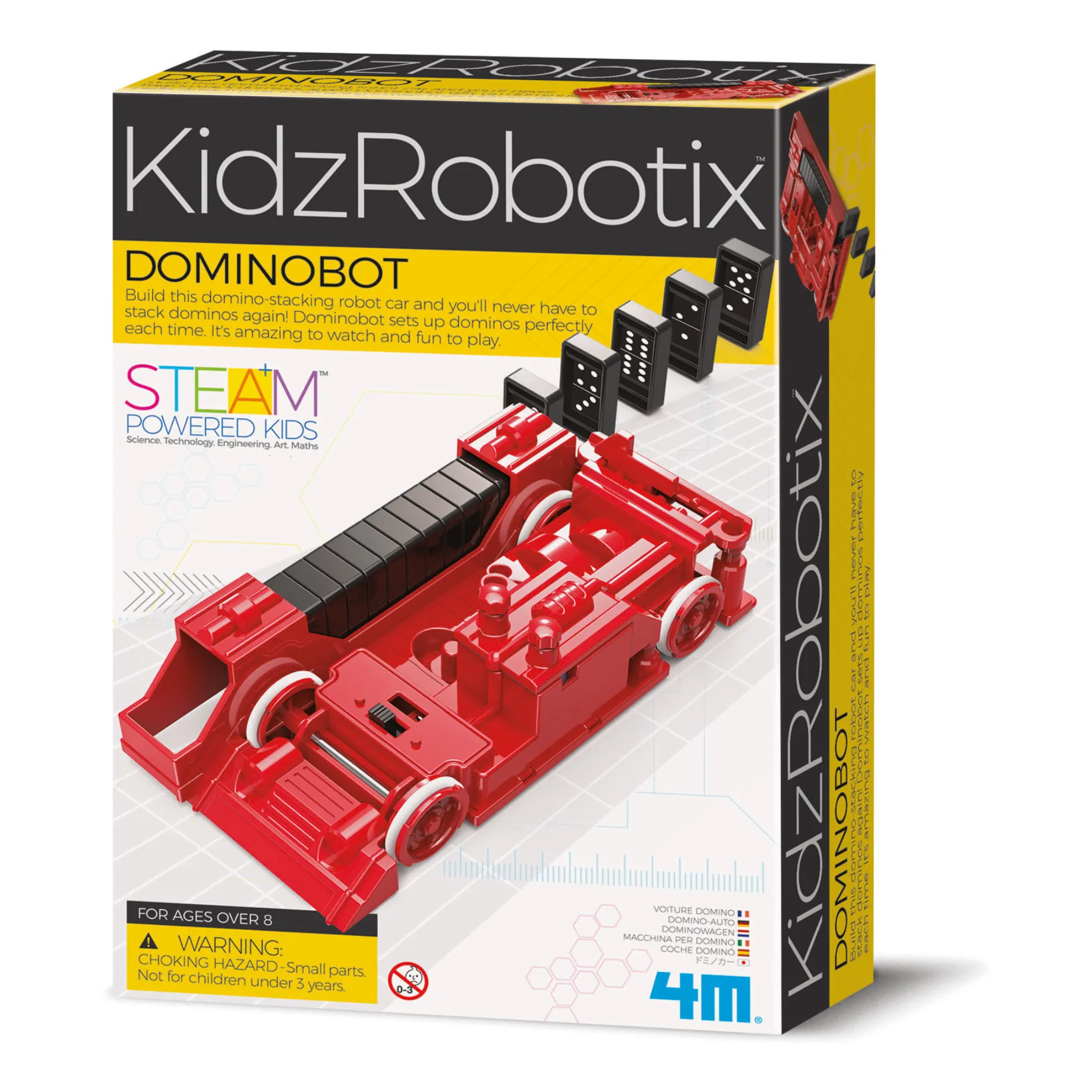 4M Multicoloured Dominobot