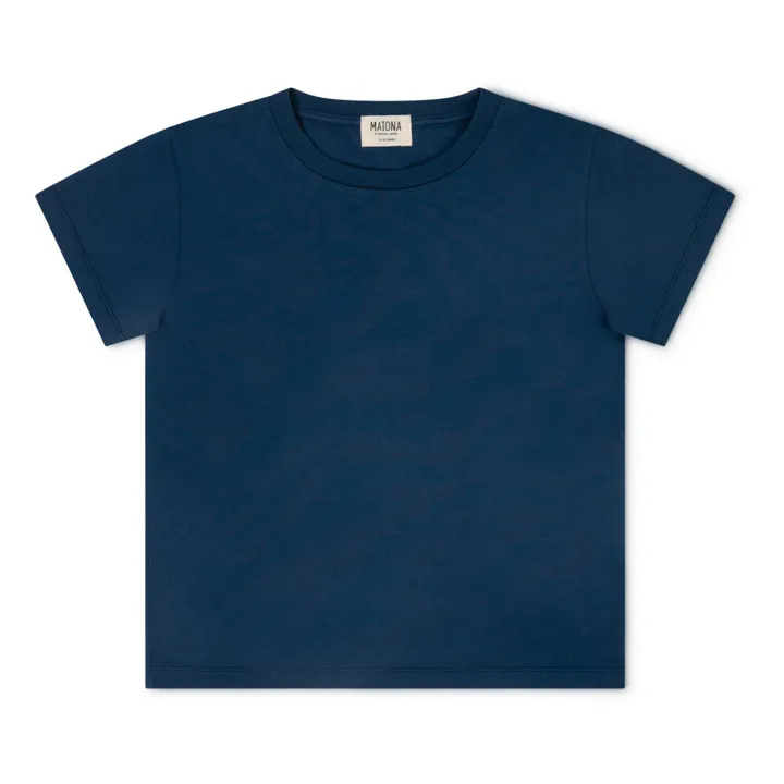 T-Shirt aus Bio-Baumwolle Jesse | Navy- Produktbild Nr. 0