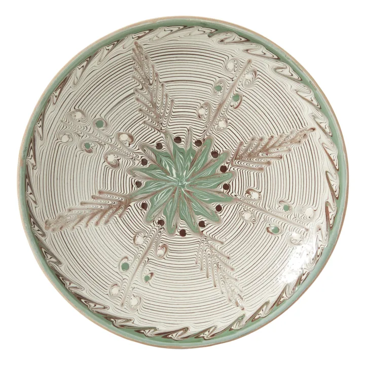 Keramikteller Winterblumen | Grün- Produktbild Nr. 6