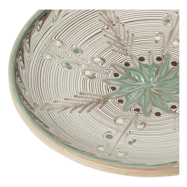 Keramikteller Winterblumen | Grün- Produktbild Nr. 8