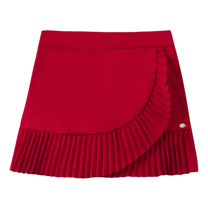 Pleated Skirt - Christmas Collection  | Red- Product image n°0