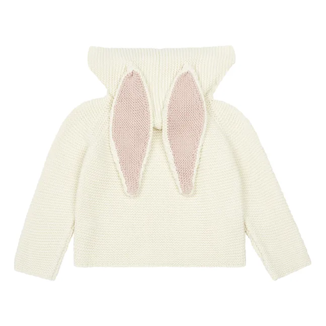 Kapuzen-Sweatshirt Kaninchen | Seidenfarben