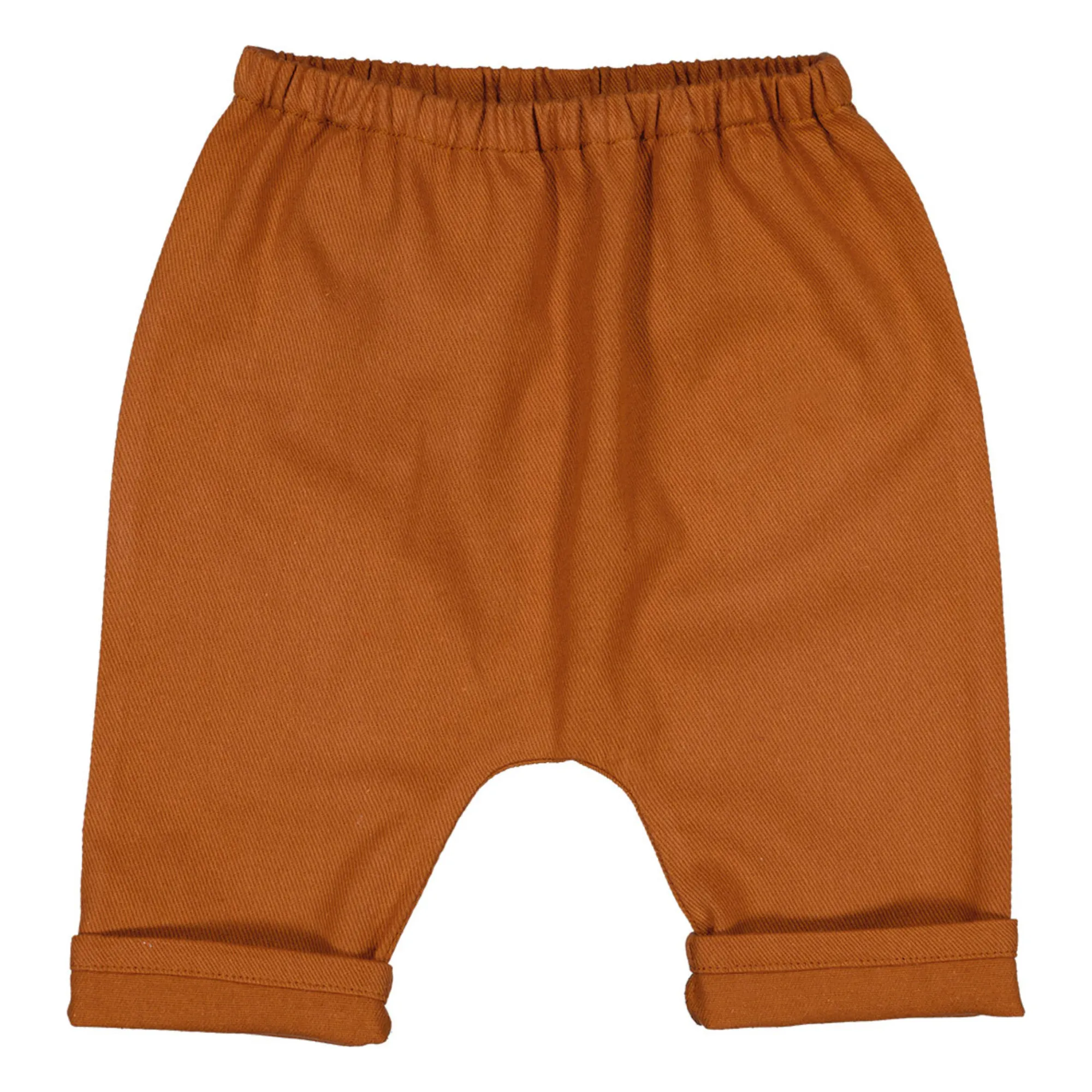 Louis Louise Caramel Jungle Denim Harem Pants