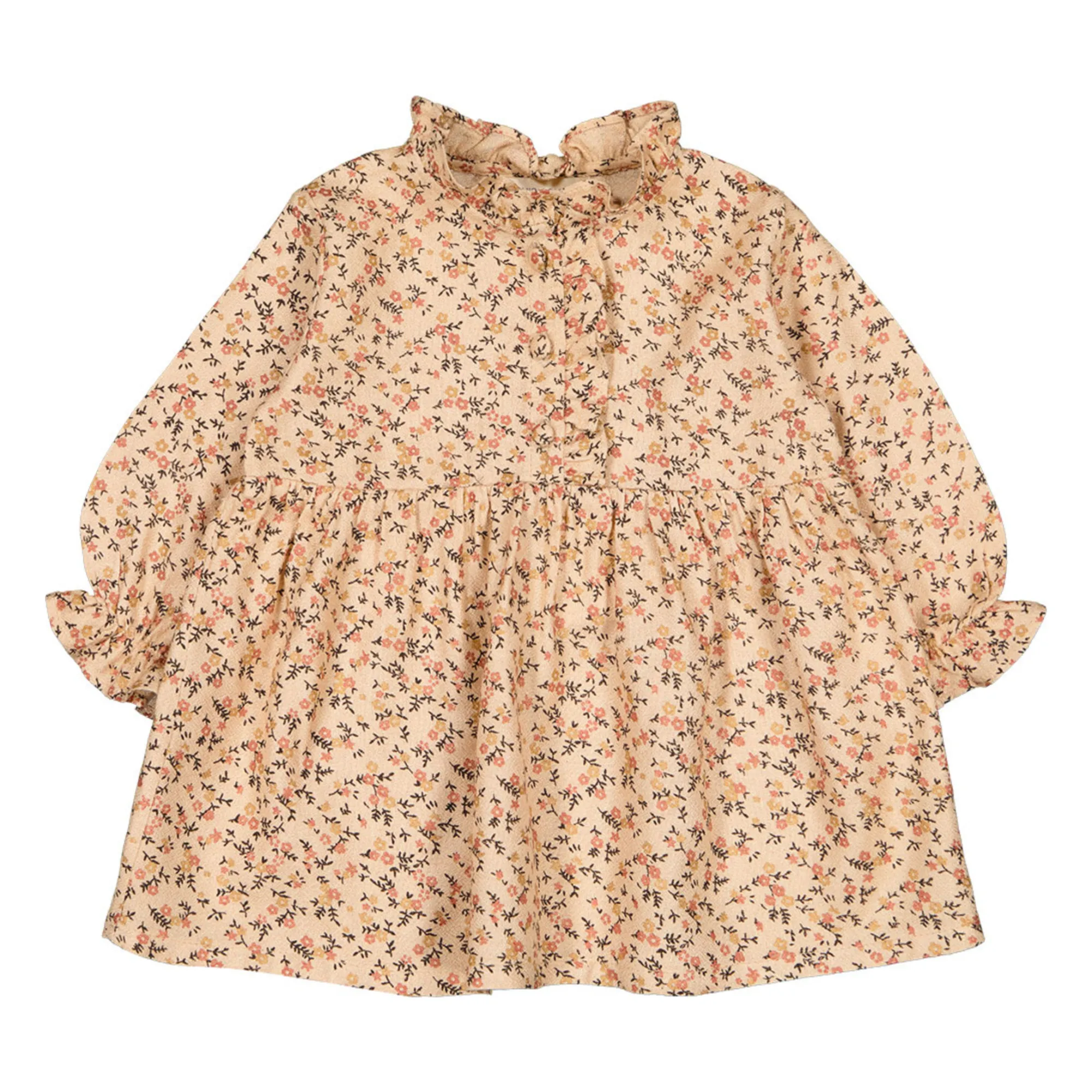 Louis Louise Ecru Ida Floral Dress