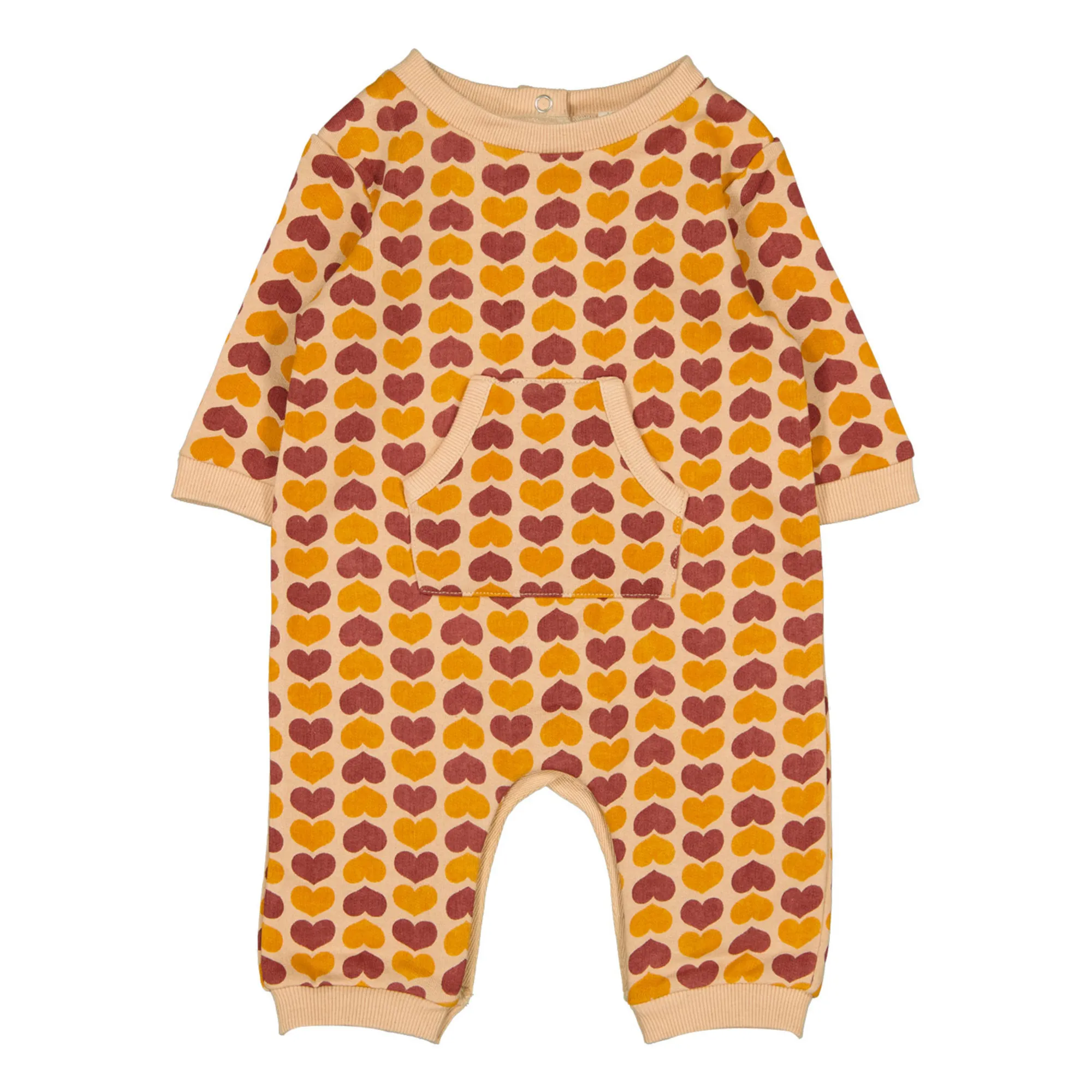 Louis Louise Pink Nino Hearth Fleece Jumpsuit