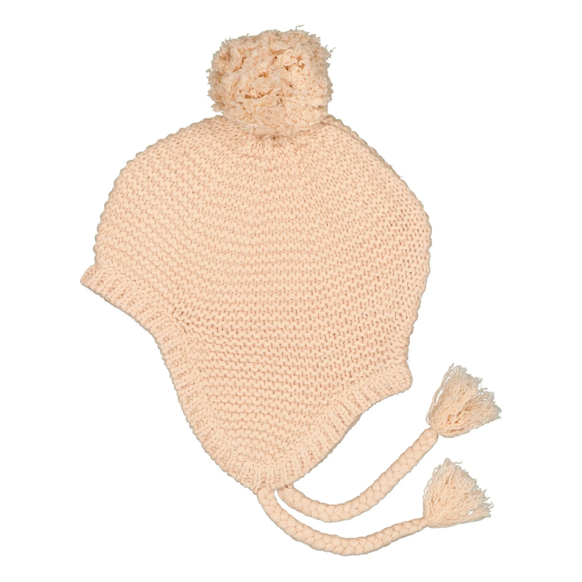 Louis Louise Ecru Hibou Cotton And Wool Beanie