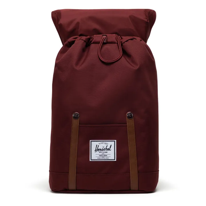burgundy crosshatch herschel backpack Settlement 23L this backpack is perfect for everything from daily commutes to weekend getaways Herschel - Retreat Backpack -