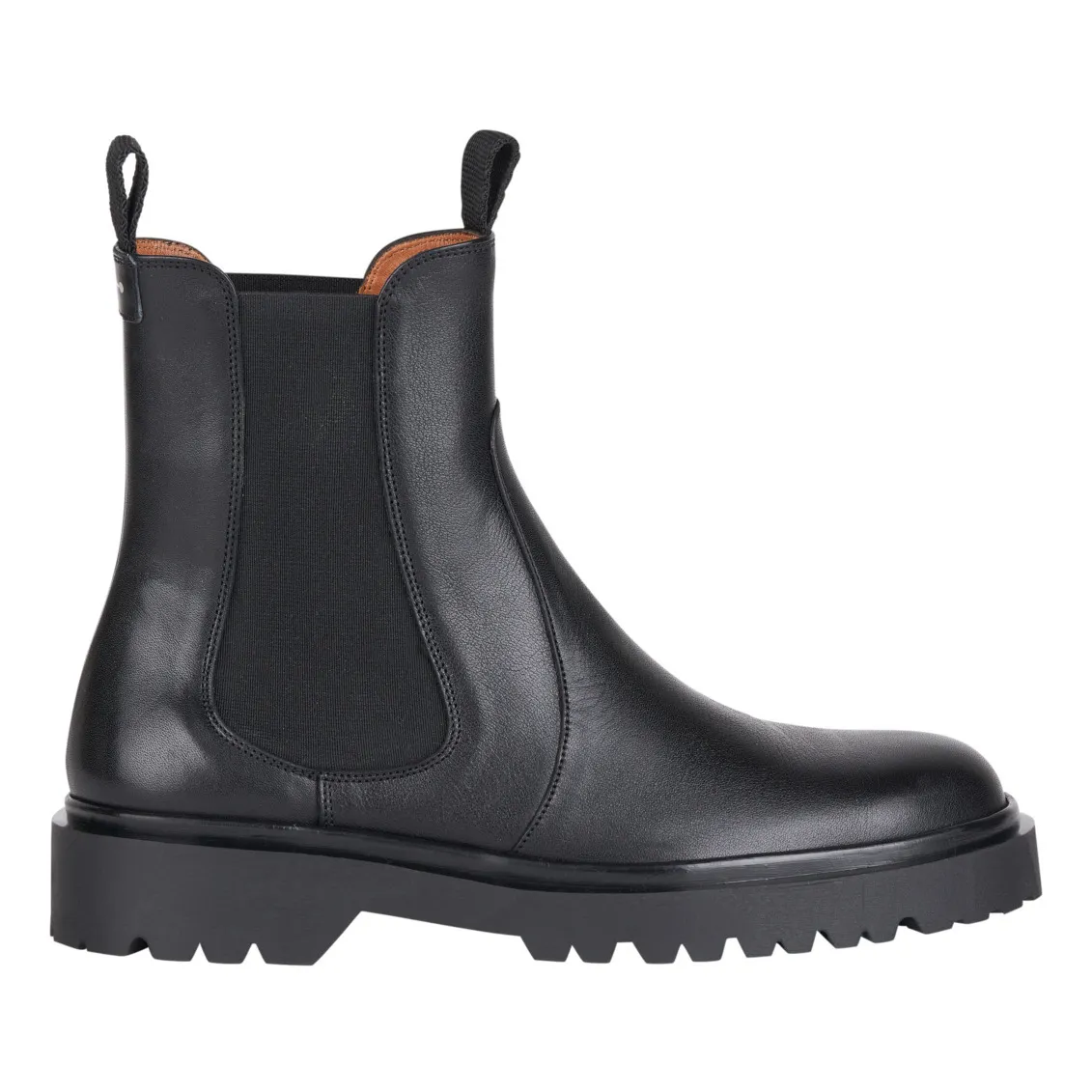 Anthology Paris Black 7513 Chelsea Leather Boots