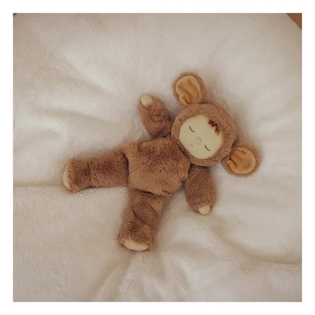 Muñeca Ratón Cozy Dinkums | Marrón