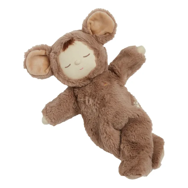 Muñeca Ratón Cozy Dinkums | Marrón