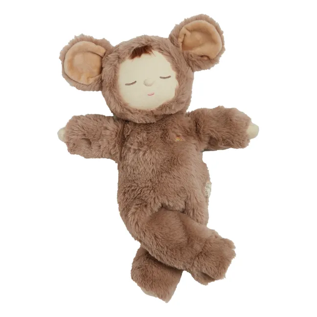 Muñeca Ratón Cozy Dinkums | Marrón