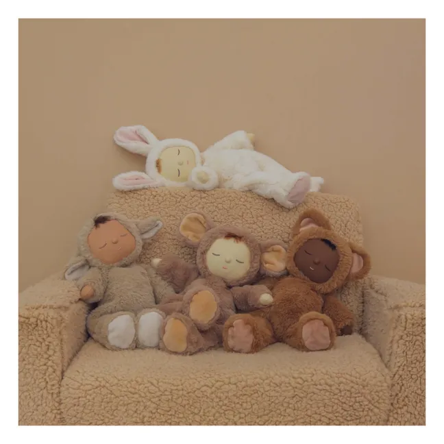 Muñeca Ratón Cozy Dinkums | Marrón